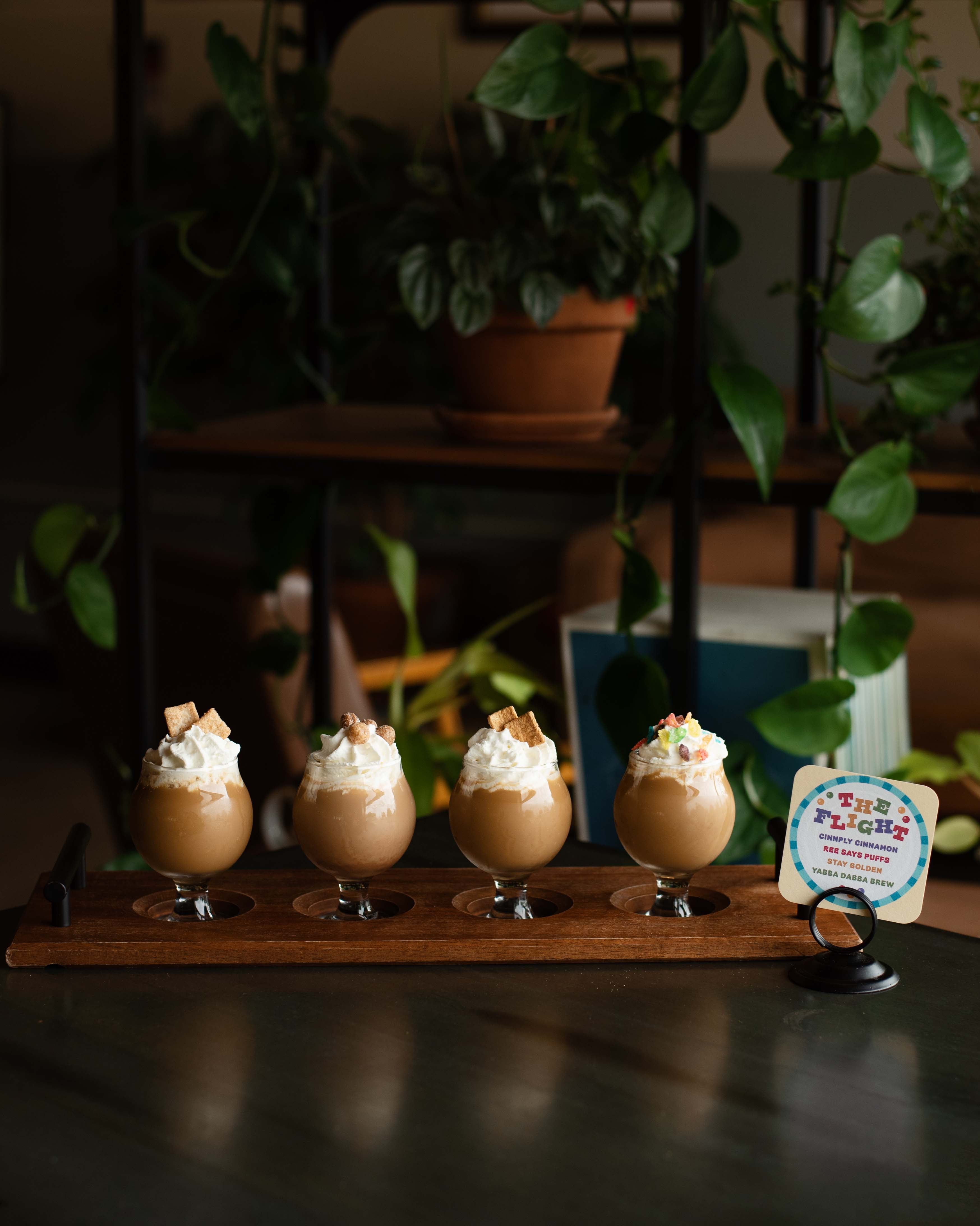 Cereal Cold Brew Flight of 4 5oz cold brew coffees